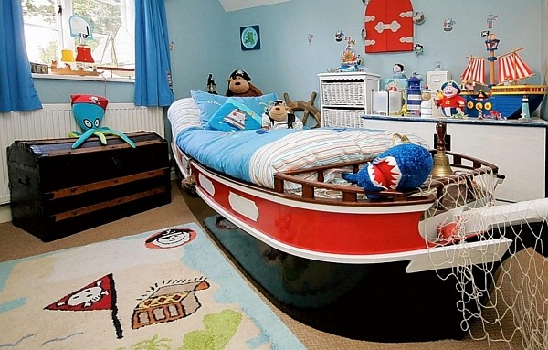 chambre enfant pirates design