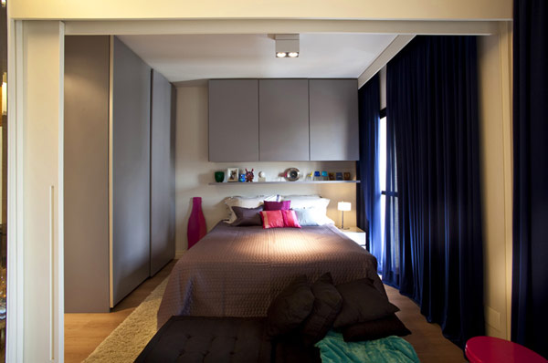 chambre moderne petit appartement