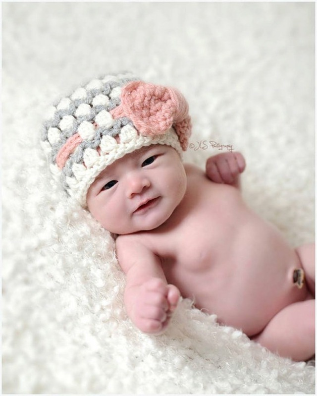 chapeau bebe fille interessant