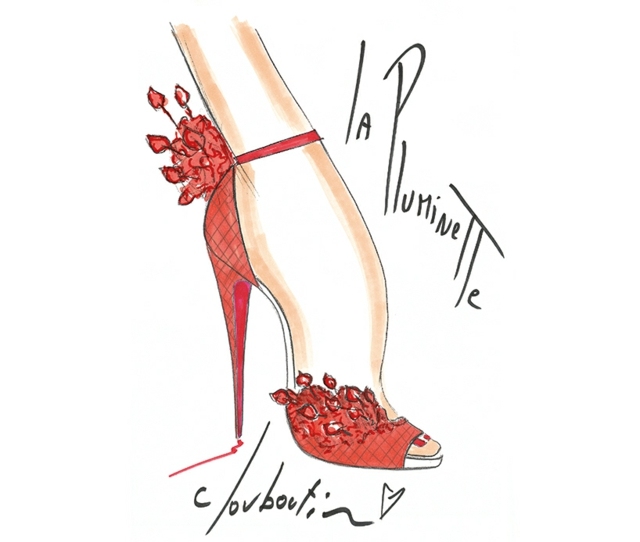 chaussures femme rouges Louboutin