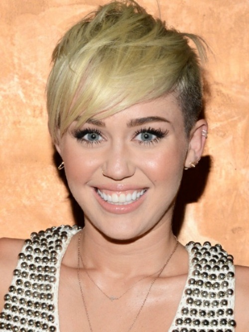 coupe de cheveux pour femme courte Miley Cyrus