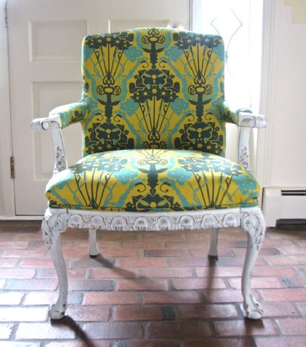 couvre chaise motifs decoratifs originaux