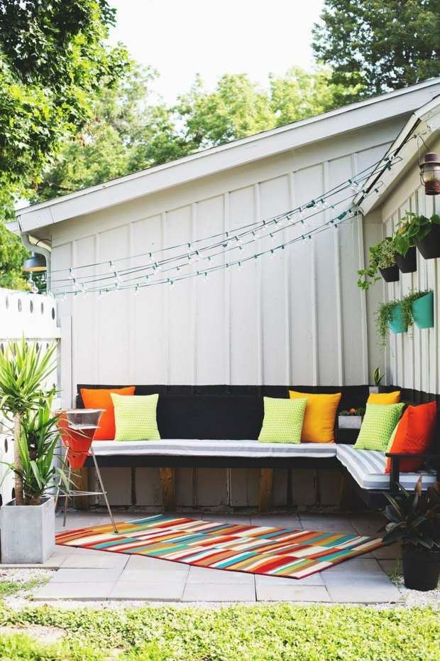 créez un patio extérieur confortable pendant les vacances