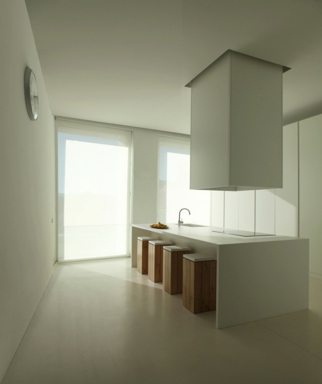 cuisine salle à manger ultra minimaliste