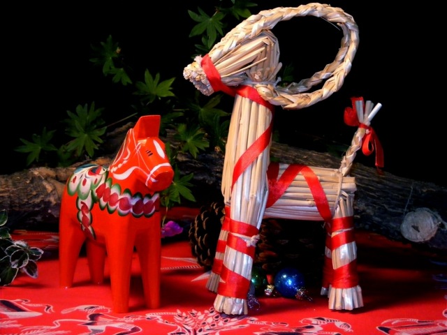 décoration de Noel traditionnelle figurines