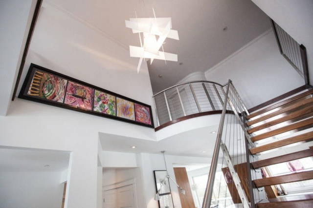décoration intérieure maison moderne escalier