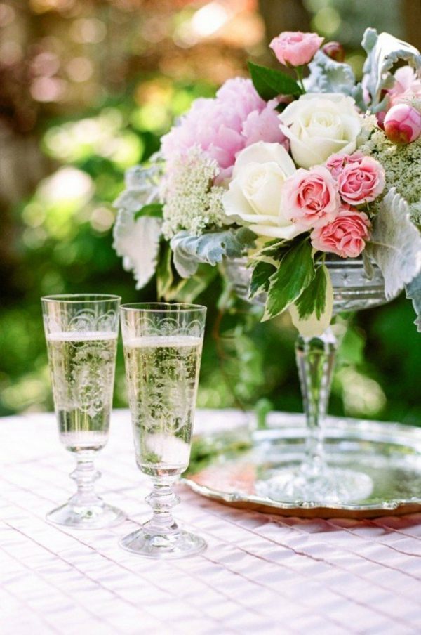 deco florale table mariage