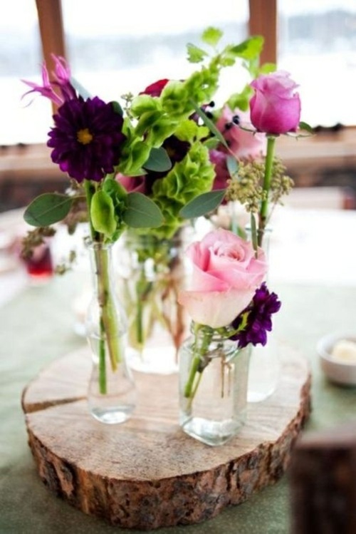 deco table mariag fleurs