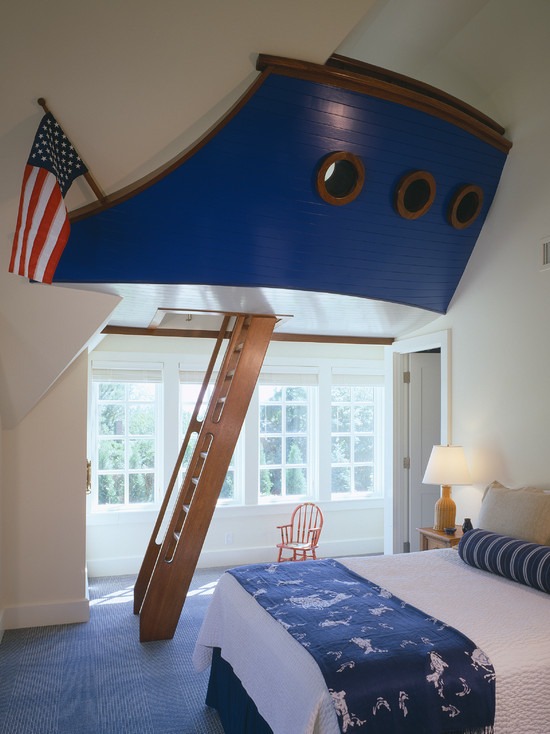 decoration bateau mezzanine