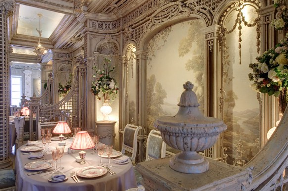 décoration de restaurant style royal