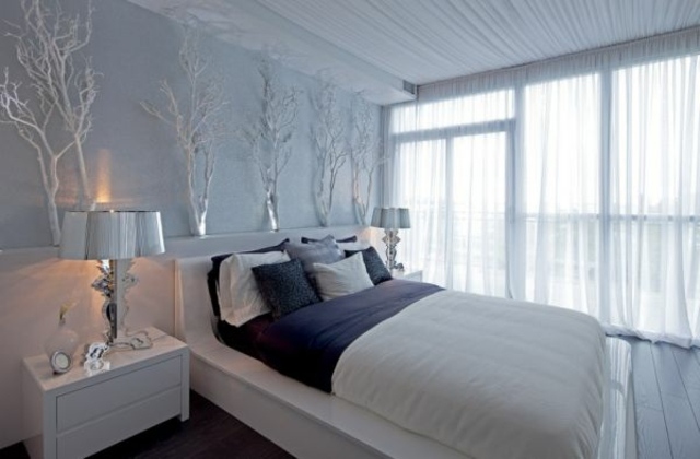 decoration interieure confortable chambre coucher