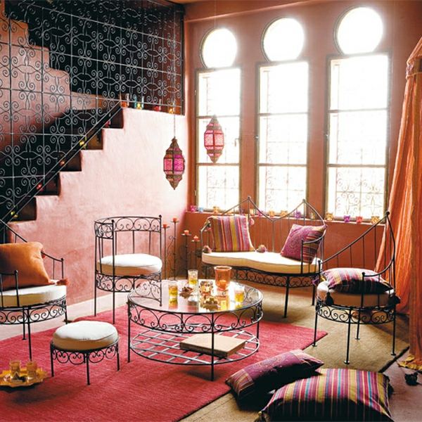 décoration marocaine style somptueux coloré