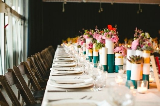 decoration table invites mariage