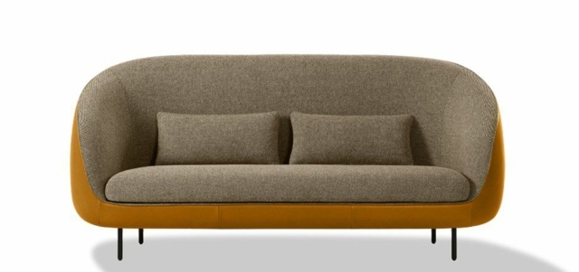 Design contemporain et rétro en même temps canapé meuble