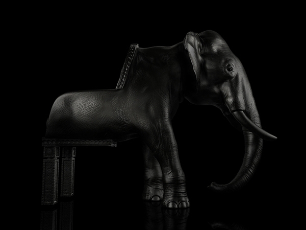 design exceptionnel meuble chaise noire