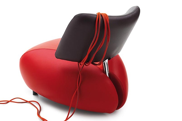 design futuriste fauteuil Pallone