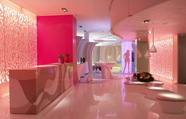 design futursite intérieur rose