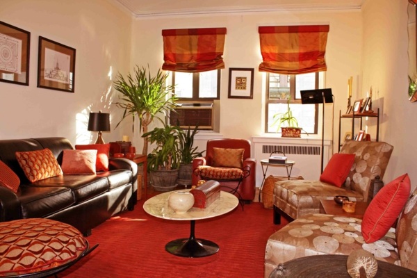 design interieur tapis couleur rouge