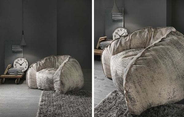 design italien fauteuil cozy original