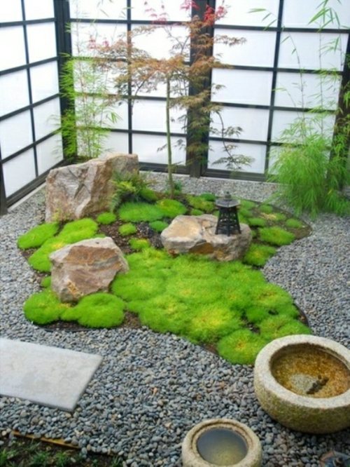 design jardin japonais moderne