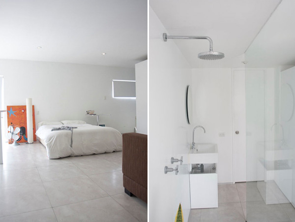 design loft intérieur blanc minimaliste