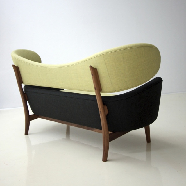 Design magnifique pour ce canapé inhabituel en bois construction ingénieuse 