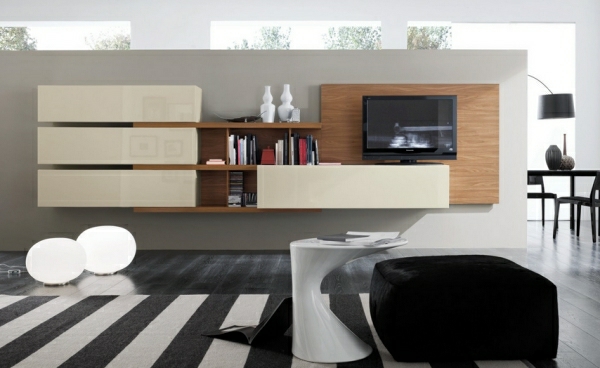 design salon moderne meuble TV