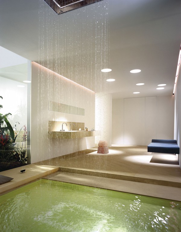 douche salle de bain design moderne