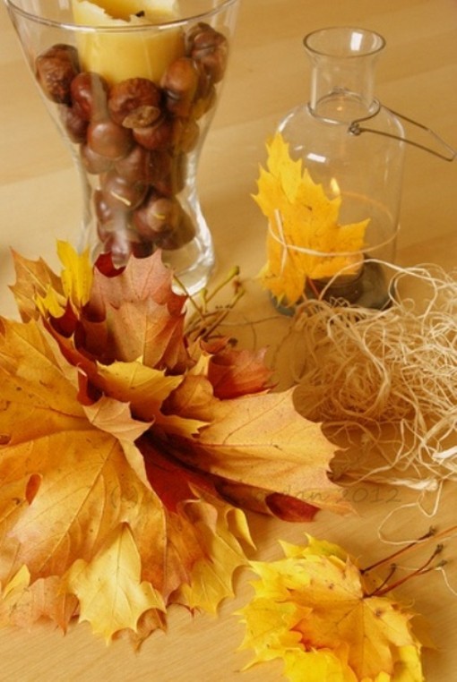 déco de table couleurs automne