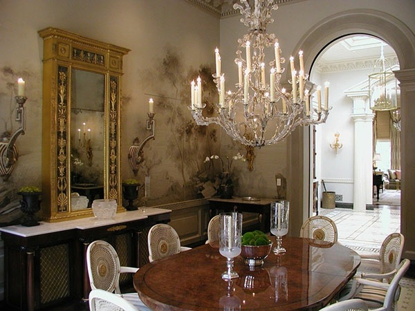 salle manger style néoclassique 