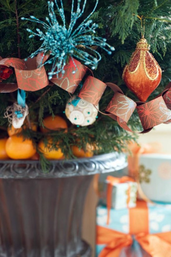 décoration-Noël-facile-rapide-guirlande-papier