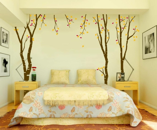 décoration automne chambre coucher