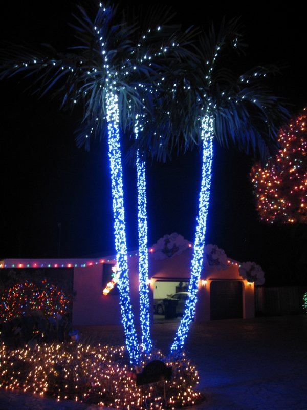 décoration-de-Noël-extérieur -famille-maison-Florida