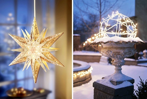 décoration-de-Noël-idée-originale-extérieur-étoiles-suspendues