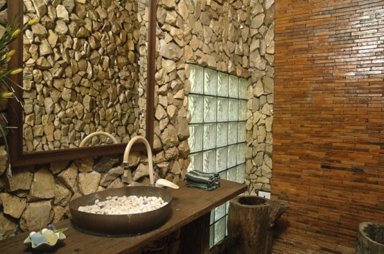 salle bain pierre style thaïlandaise 