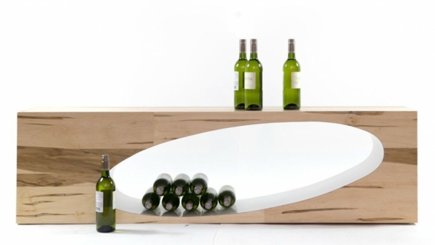 etagere design bouteilles vin