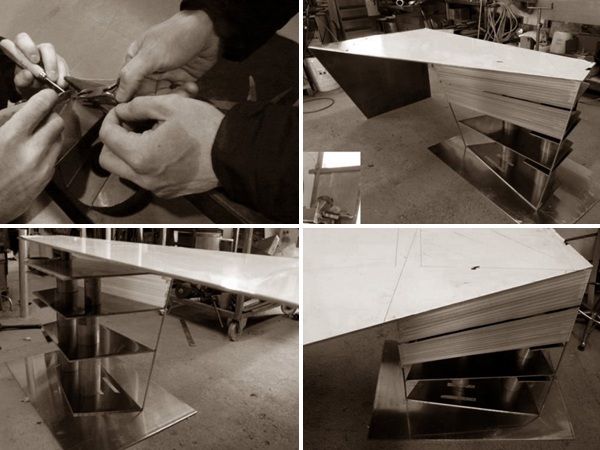 fabrication bureau metal design modulaire