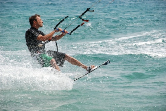 faire du kite surf