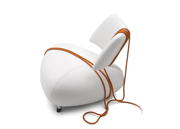 fauteuil design futuriste Pallone