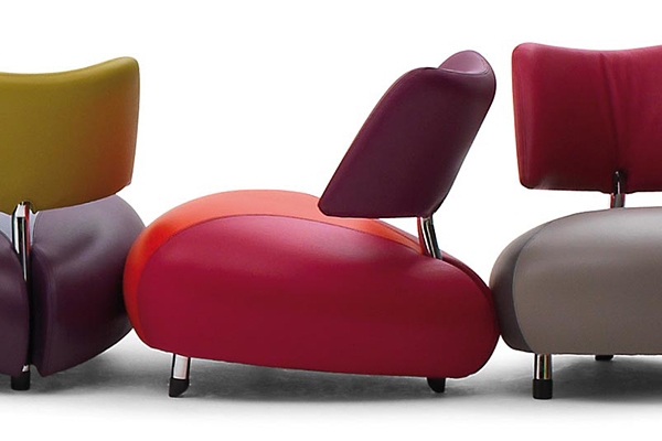 fauteuil design futuriste confortable
