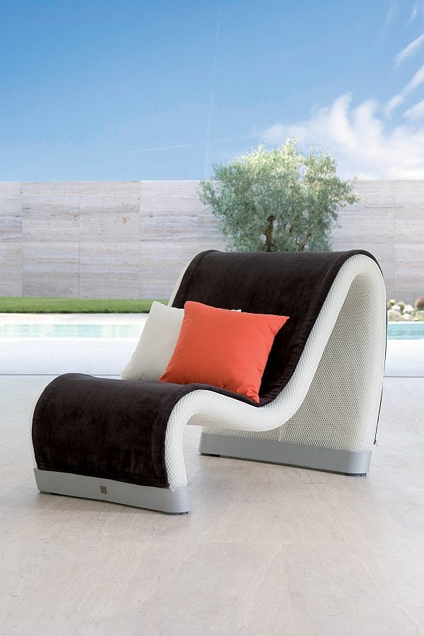 fauteuil extérieur design moderne