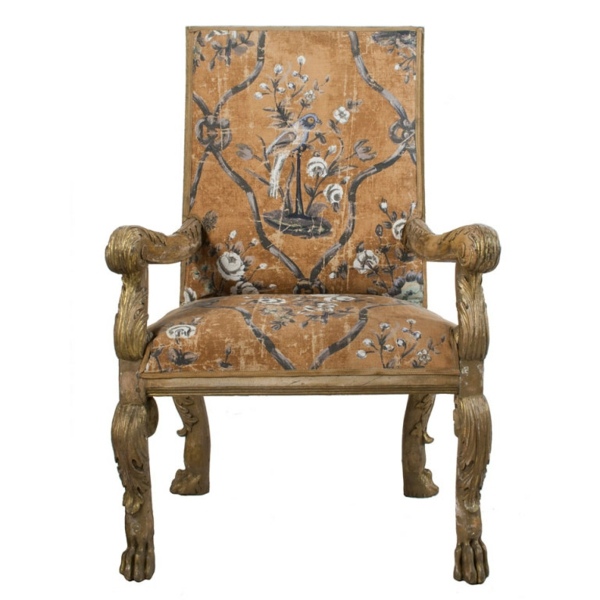 fauteuil tapisserie meuble baroque