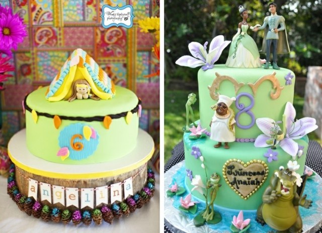 gâteau d'anniversaire bande dessinee animee fille