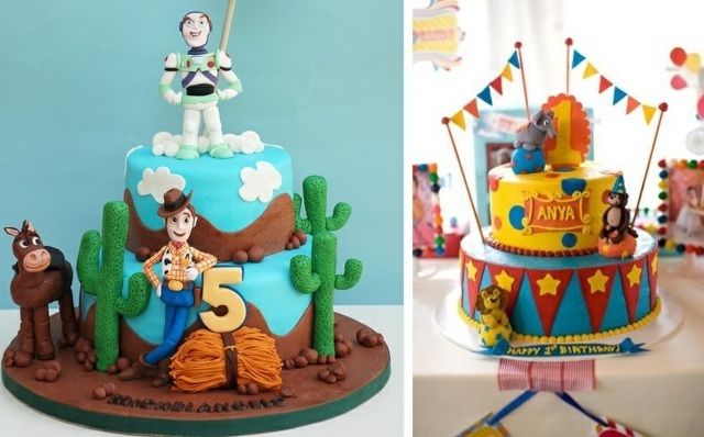 gâteau-d'anniversaire-pixar-toy-story-anime-cirque