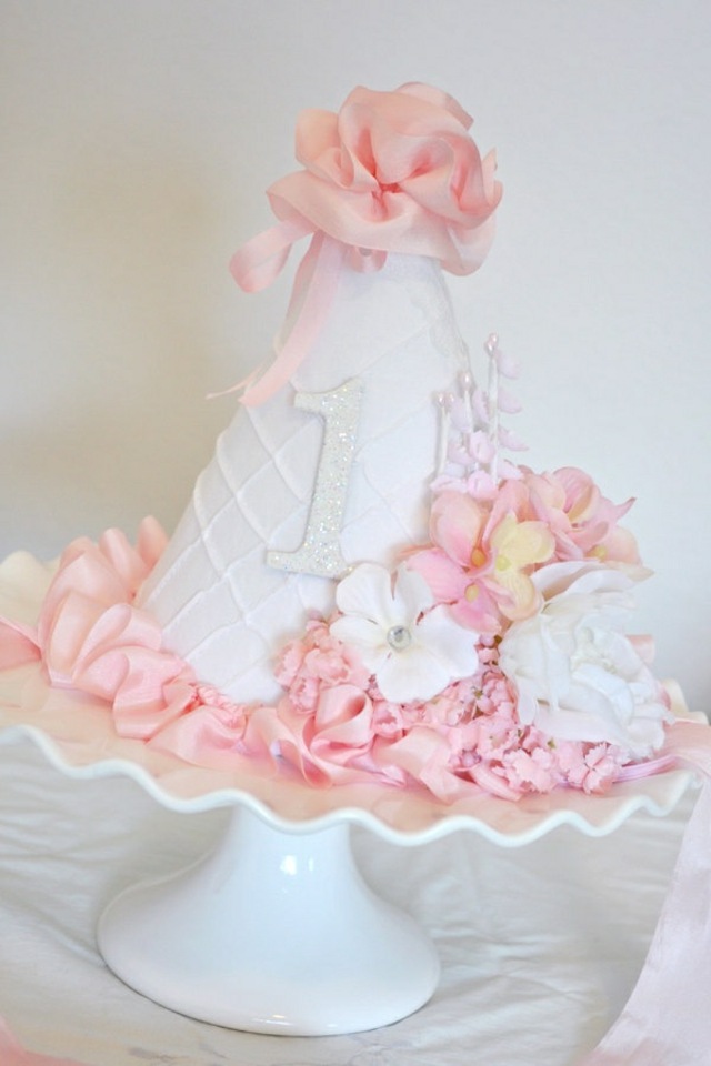 gâteau rose pour petite princesse