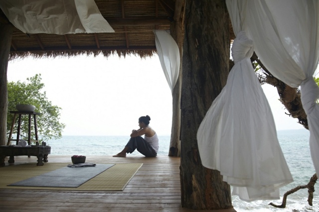 hotel de luxe yoga meditation