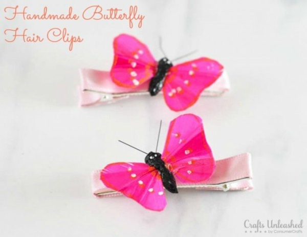 idee accessoire DIY pince papillon
