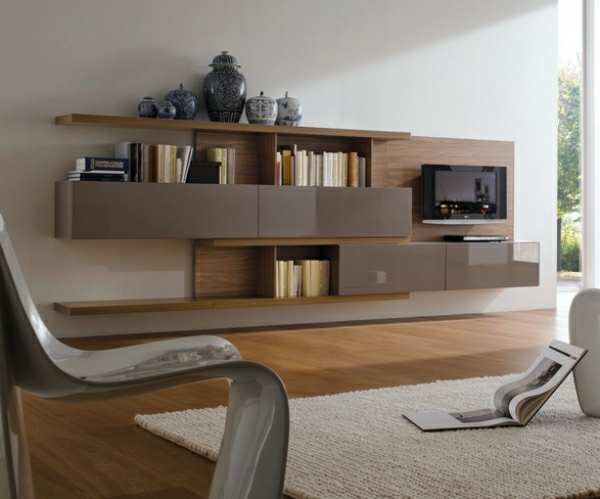 idee amenagement salon meuble TV