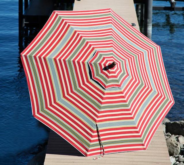 idee parasol deco multicolore