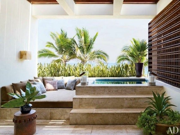 idee terrasse piscine integree